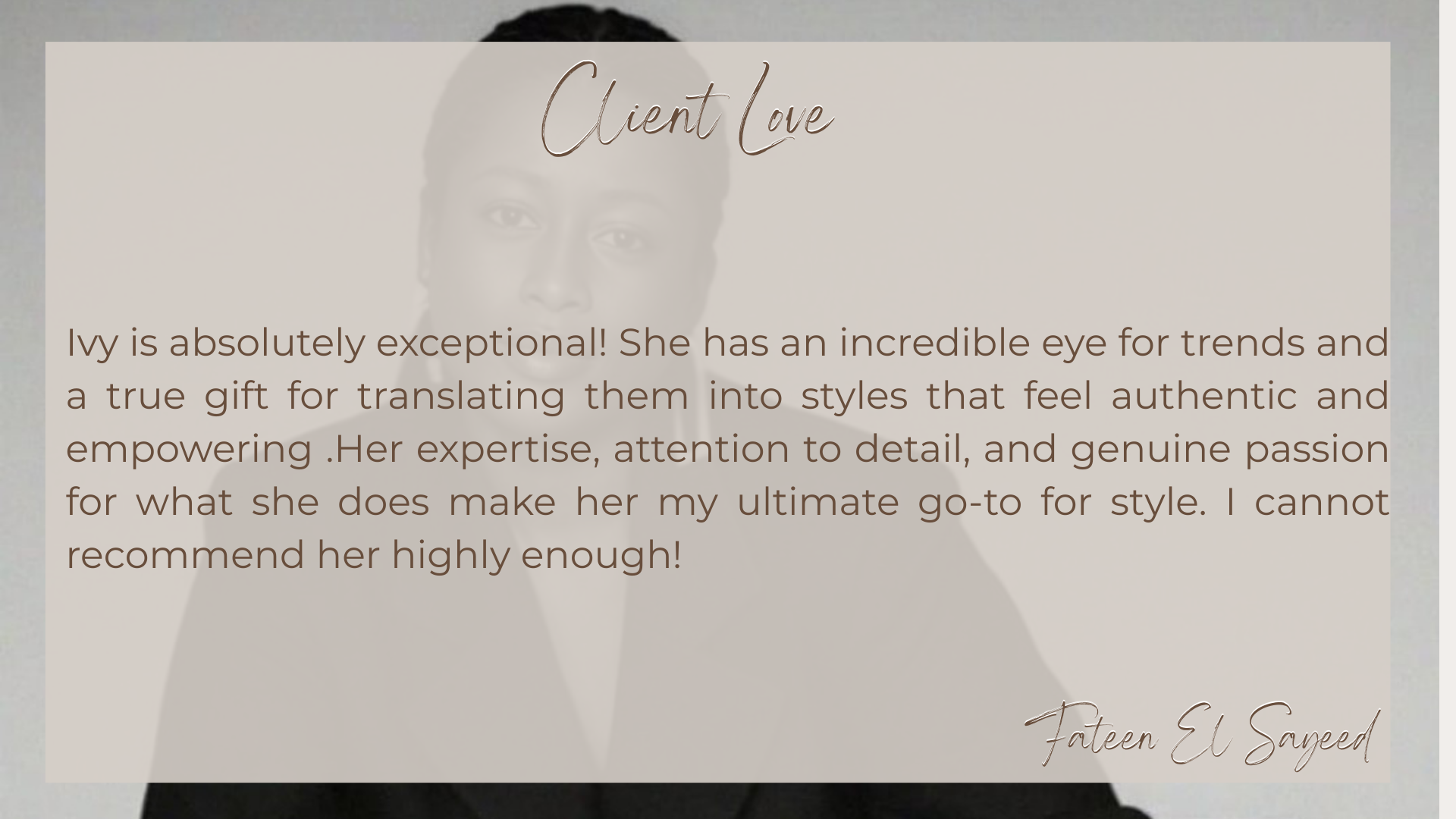 Home page Section 5 slide #1